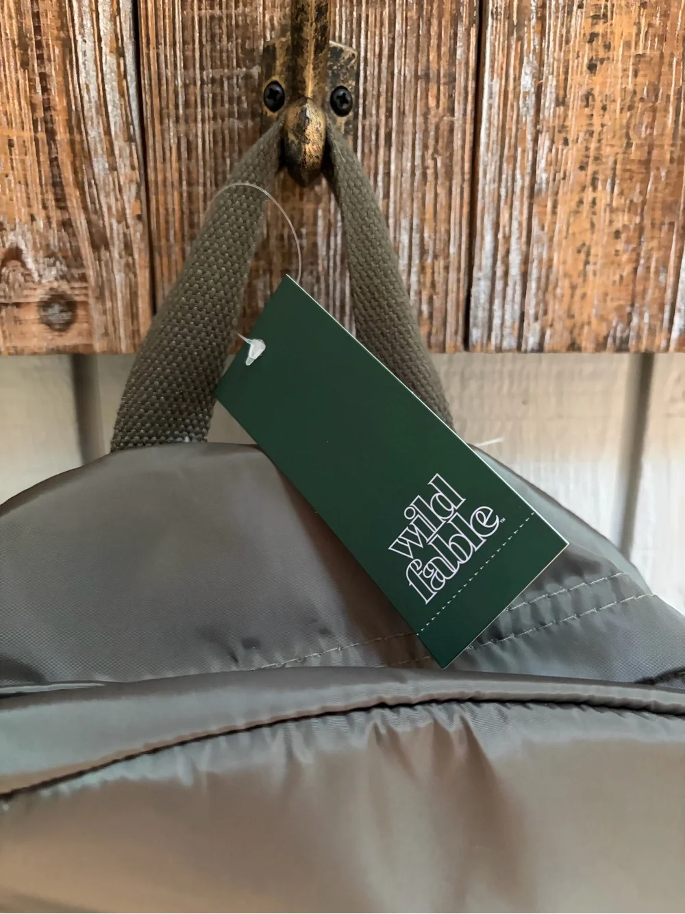wild fable NWTs army green Nylon Everyday Backpack